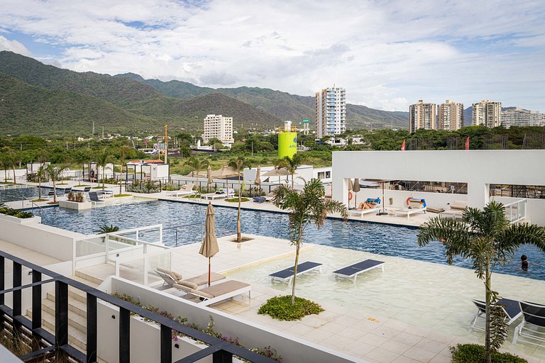 Aparta Suite en Santa Marta con jacuzzi