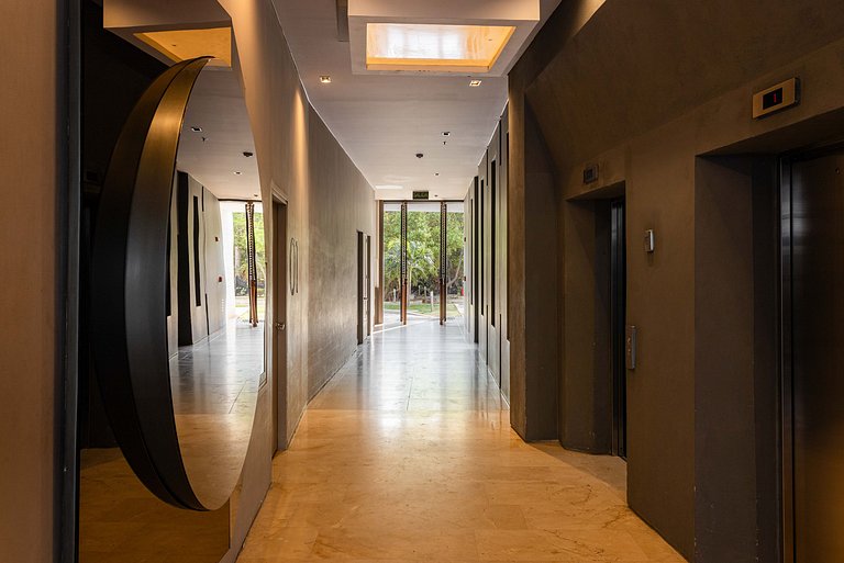 Serene luxury with private beach access for 4