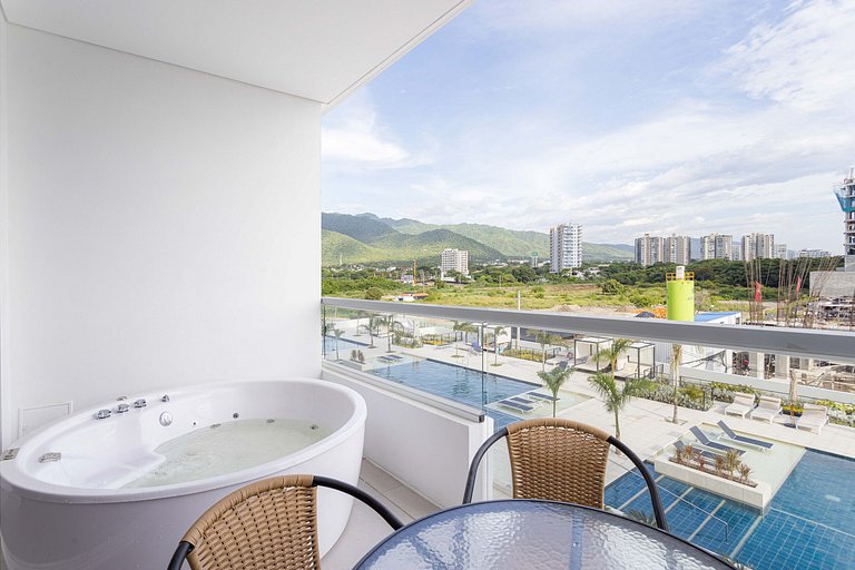 Aparta Suite en Santa Marta con jacuzzi