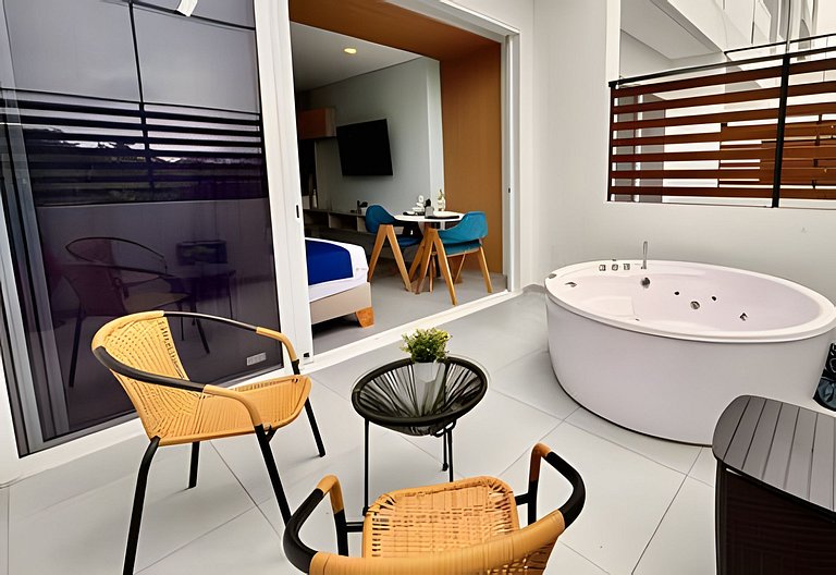 Dos Camas, jacuzzi - naturaleza y playa