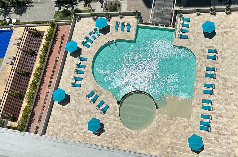 Nuevo Apto+piscina+A/C+Wifi+cerca al mar