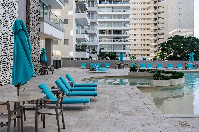 Luxury - junto de la playa - 2 camas