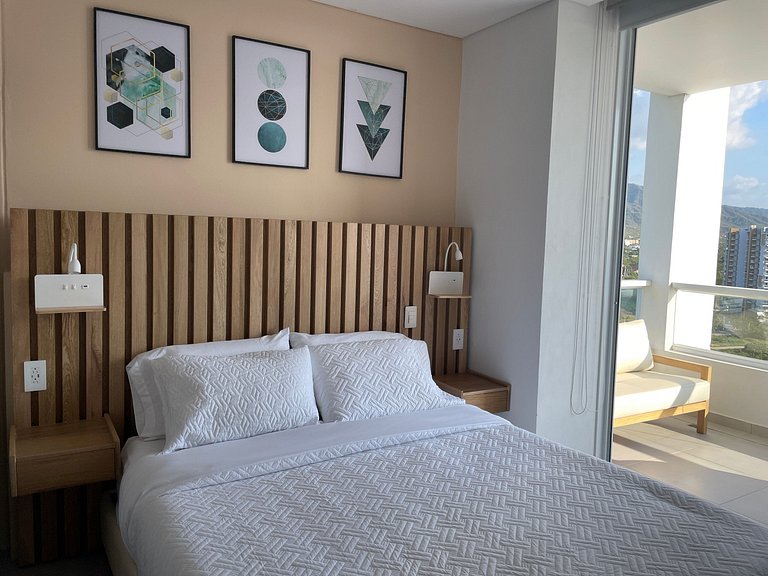 Aparta Suite en Santa Marta con jacuzzi