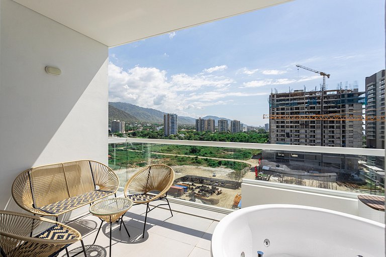 Aparta Suite en Santa Marta con jacuzzi