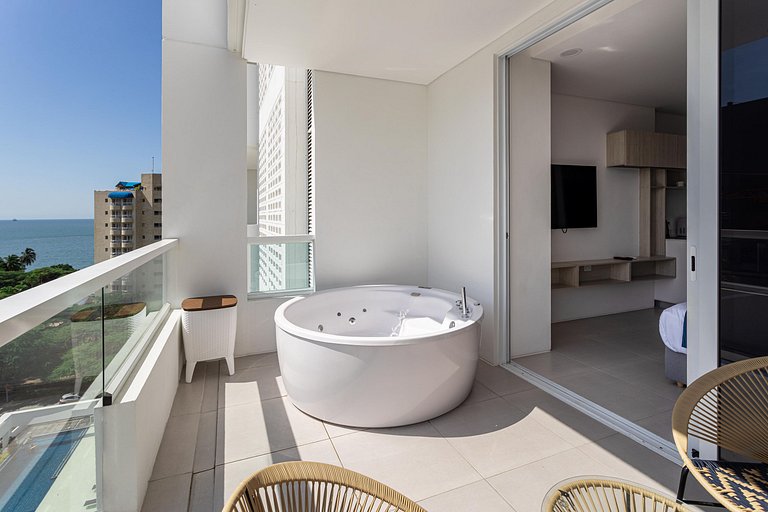 Aparta Suite en Santa Marta con jacuzzi