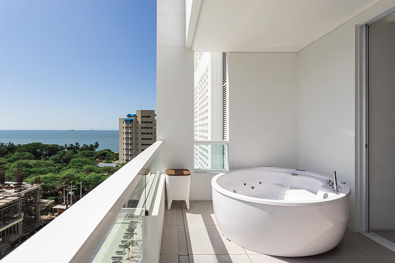 Aparta Suite en Santa Marta con jacuzzi