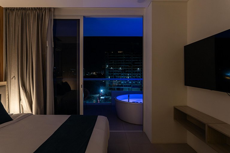 Aparta Suite en Santa Marta con jacuzzi