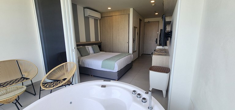 Apartasuite en Santa Marta con jacuzzi