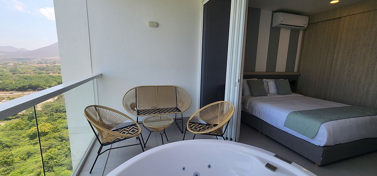 Luxury apartment in Pozo Colorado with jacuzzi
