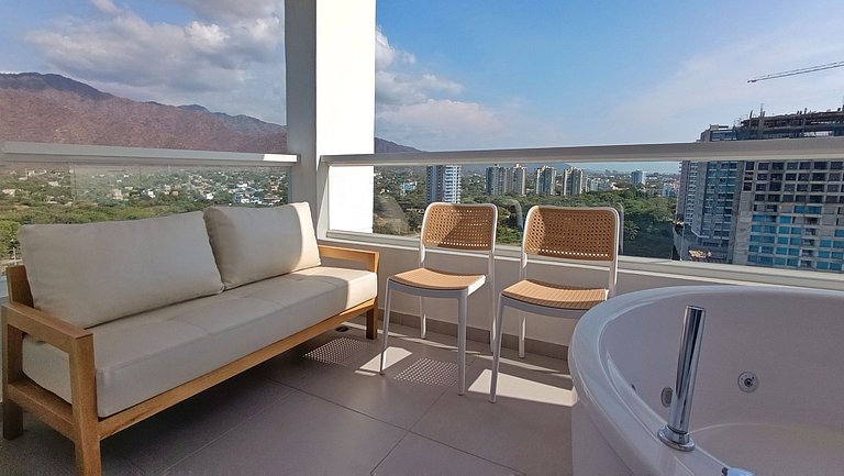 Aparta Suite en Santa Marta con jacuzzi
