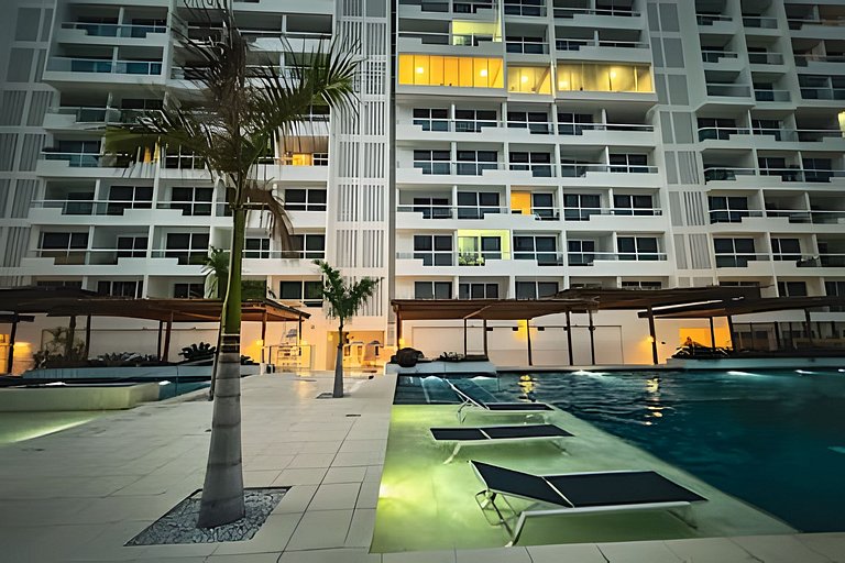 Piso 12 - Escápate jacuzzi y vista al mar