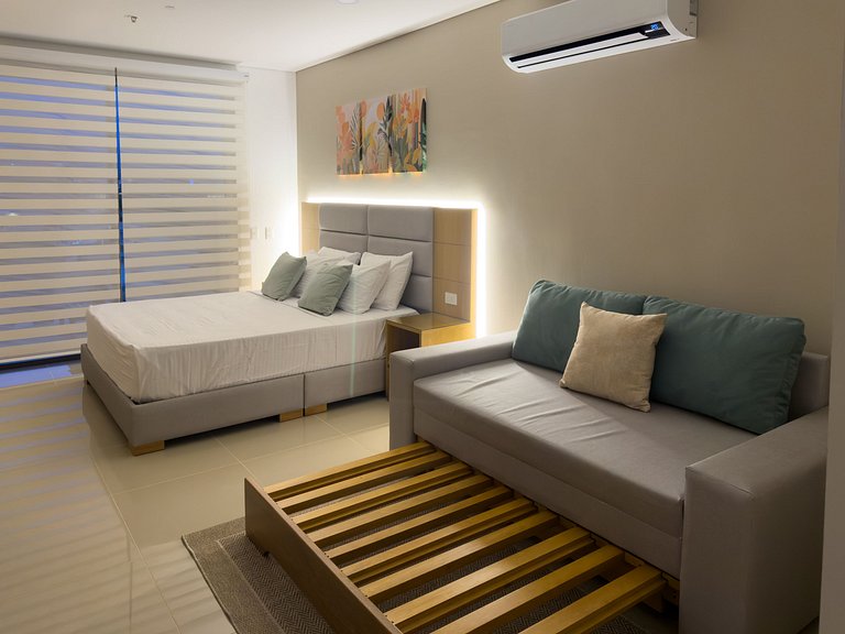 Apartamento elegante cerca de la playa en Santa Marta