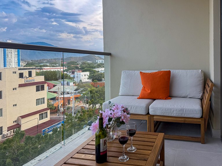 Apartamento elegante cerca de la playa en Santa Marta