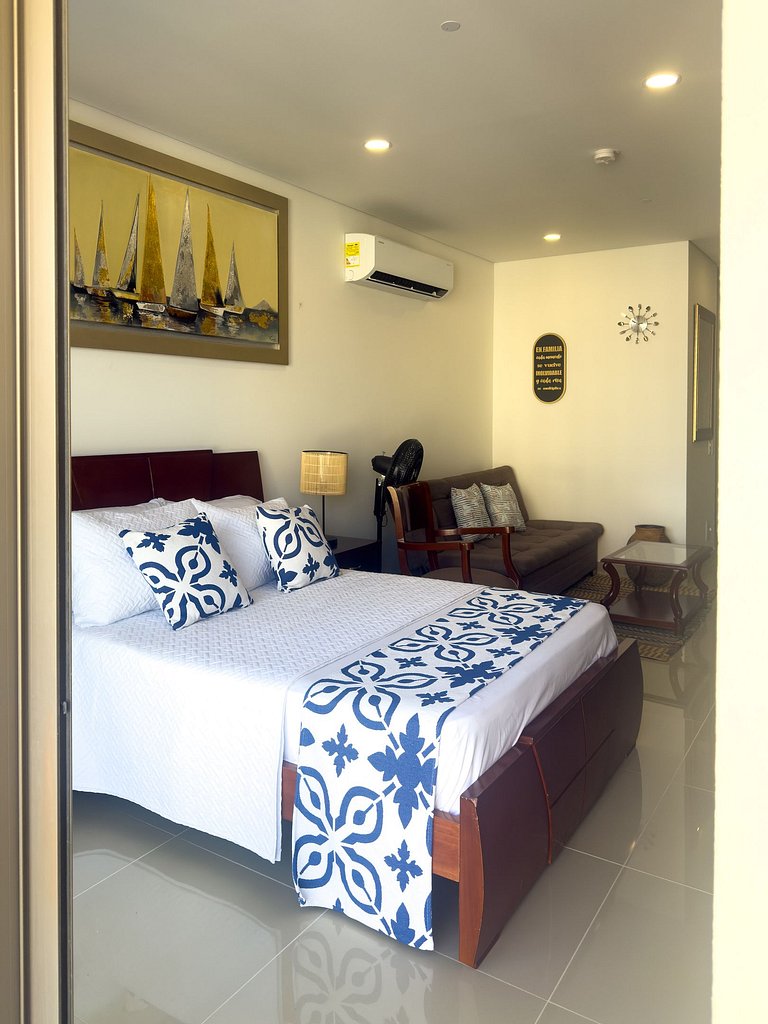Apartamento elegante cerca de la playa en Santa Marta