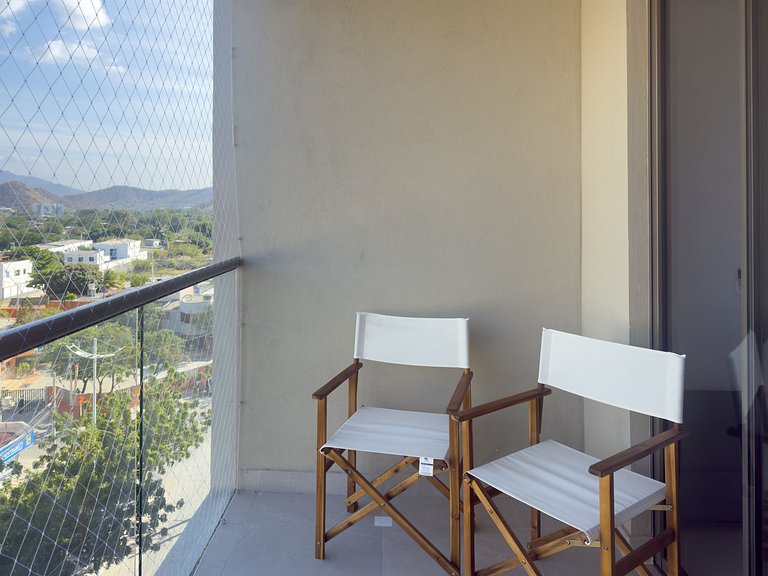 Apartamento elegante cerca de la playa en Santa Marta