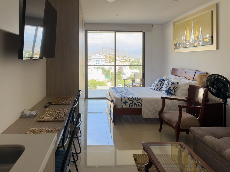 Apartamento elegante cerca de la playa en Santa Marta