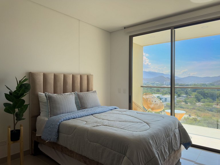 Apartamento elegante cerca de la playa en Santa Marta