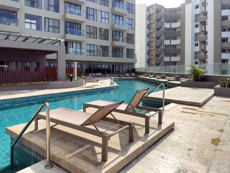 Apartamento elegante cerca de la playa en Santa Marta