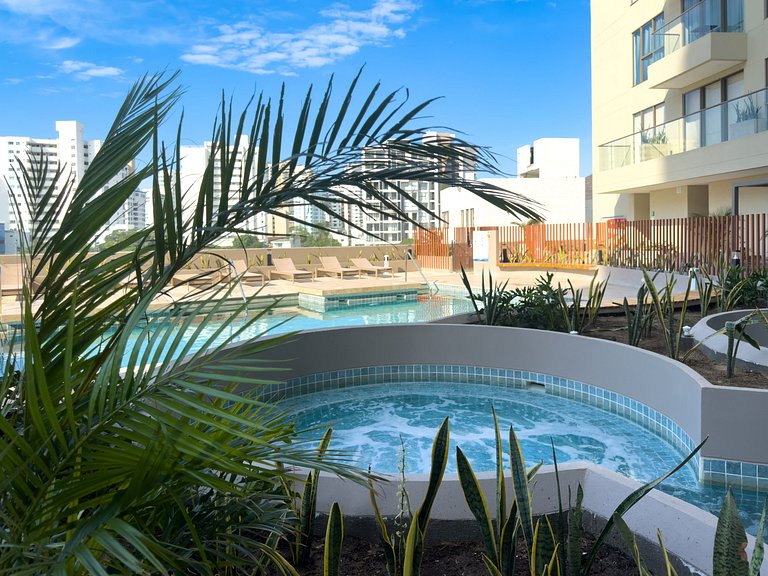 Apartamento elegante cerca de la playa en Santa Marta