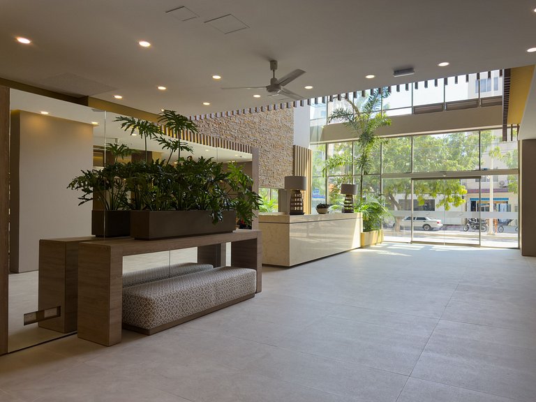 Rodadero Sur | Estudio moderno | 4 pax | A/C