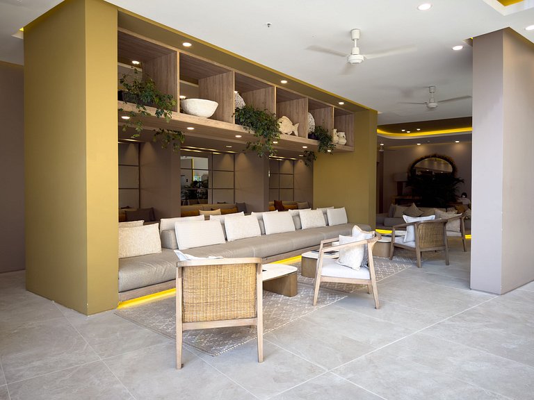 Rodadero Sur | Estudio moderno | 4 pax | A/C