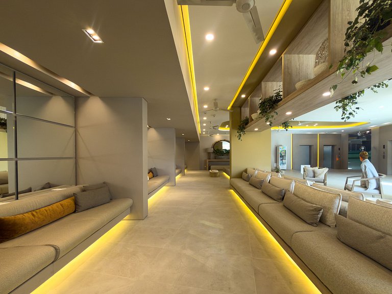 Rodadero Sur | Estudio moderno | 4 pax | A/C