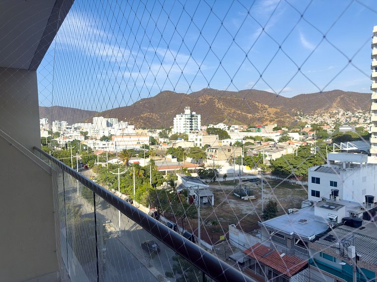 Apartamento elegante cerca de la playa en Santa Marta