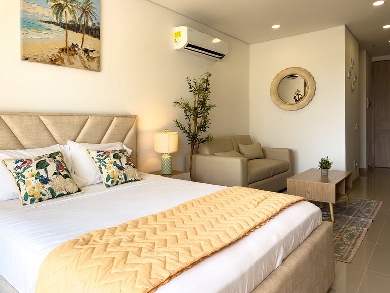 Apartamento elegante cerca de la playa en Santa Marta