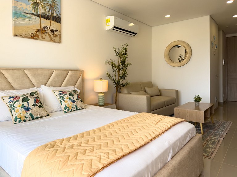 Apartamento elegante cerca de la playa en Santa Marta