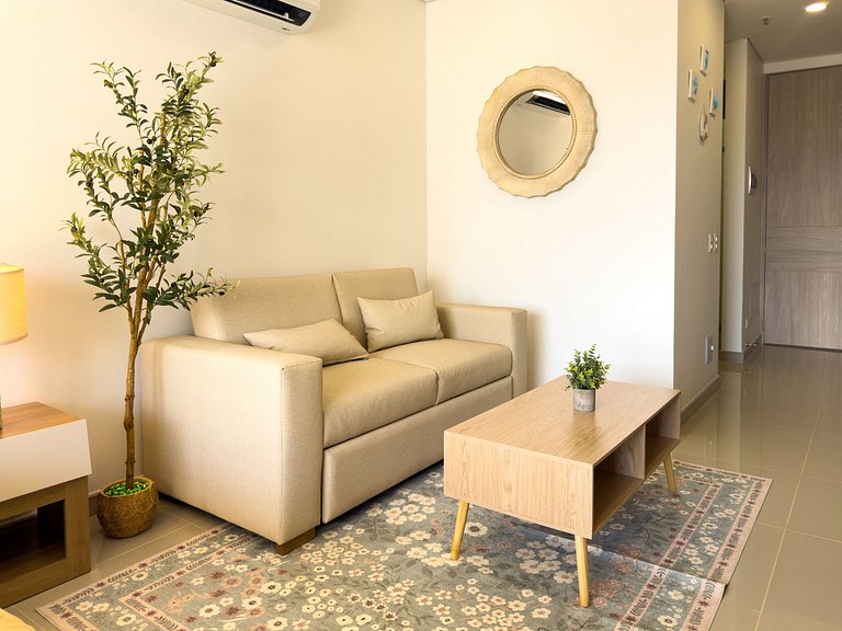 Apartamento elegante cerca de la playa en Santa Marta