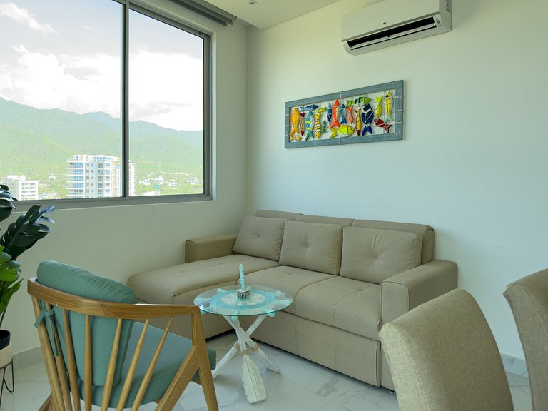 Apartamento amplio, cerca de la playa