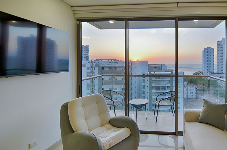 Apartamento elegante cerca de la playa en Santa Marta