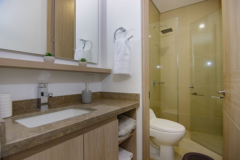 Apartamento elegante cerca de la playa en Santa Marta