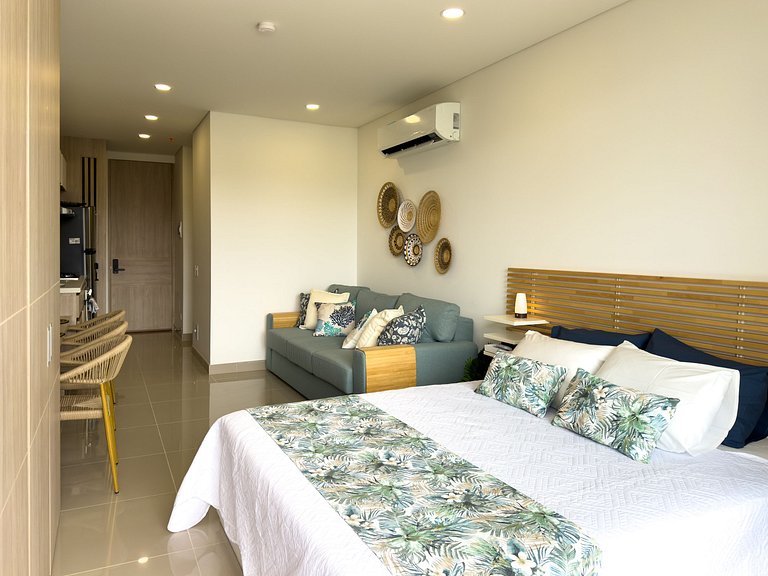 Apartamento elegante cerca de la playa en Santa Marta