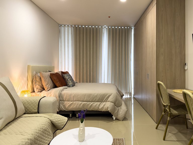 Apartamento elegante cerca de la playa en Santa Marta