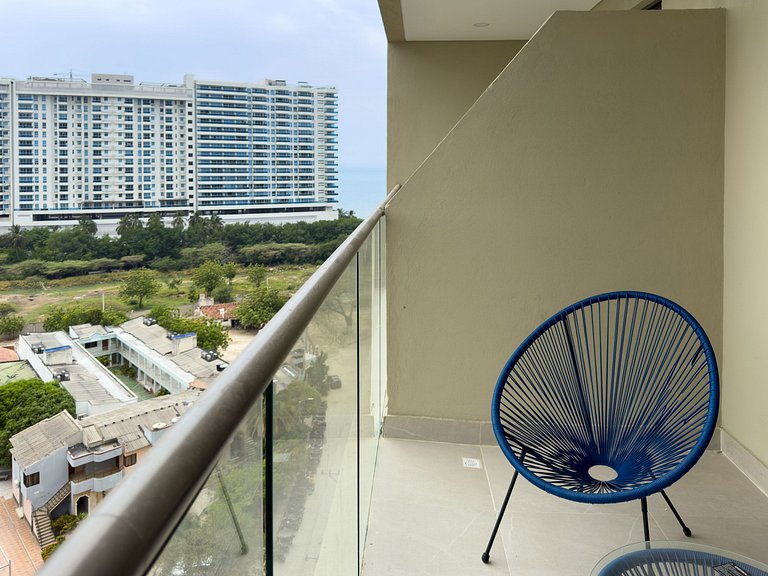 Apartamento elegante cerca de la playa en Santa Marta