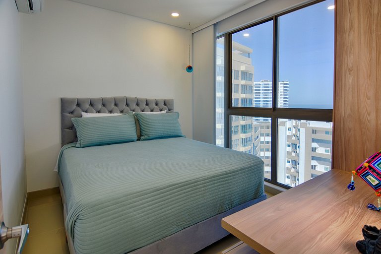 Apartamento elegante cerca de la playa en Santa Marta