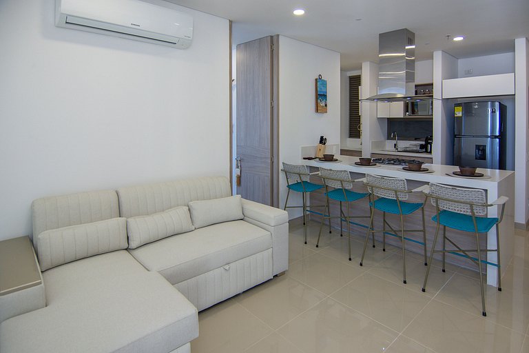 Stylish Apartment near the Beach in Santa Marta