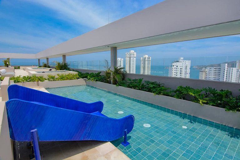 Stylish Apartment near the Beach in Santa Marta