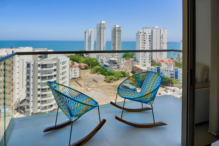 Apartamento elegante cerca de la playa en Santa Marta