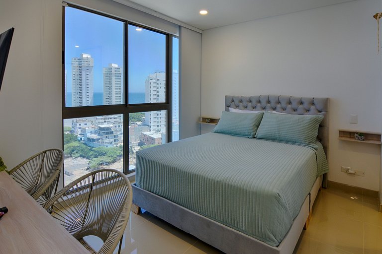 Apartamento elegante cerca de la playa en Santa Marta