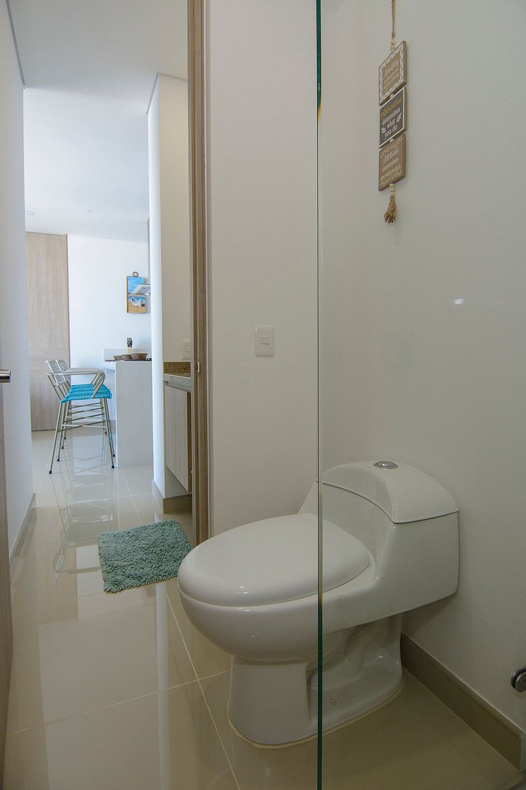 Apartamento elegante cerca de la playa en Santa Marta