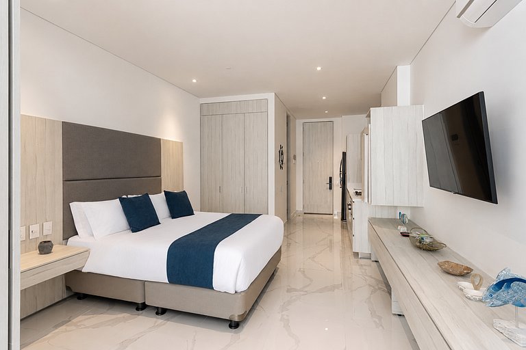 Nuevo Apto+piscina+A/C+Wifi+cerca al mar